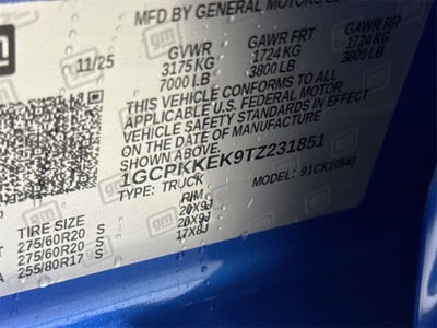 2026 Chevrolet Silverado 1500 LT (2FL)