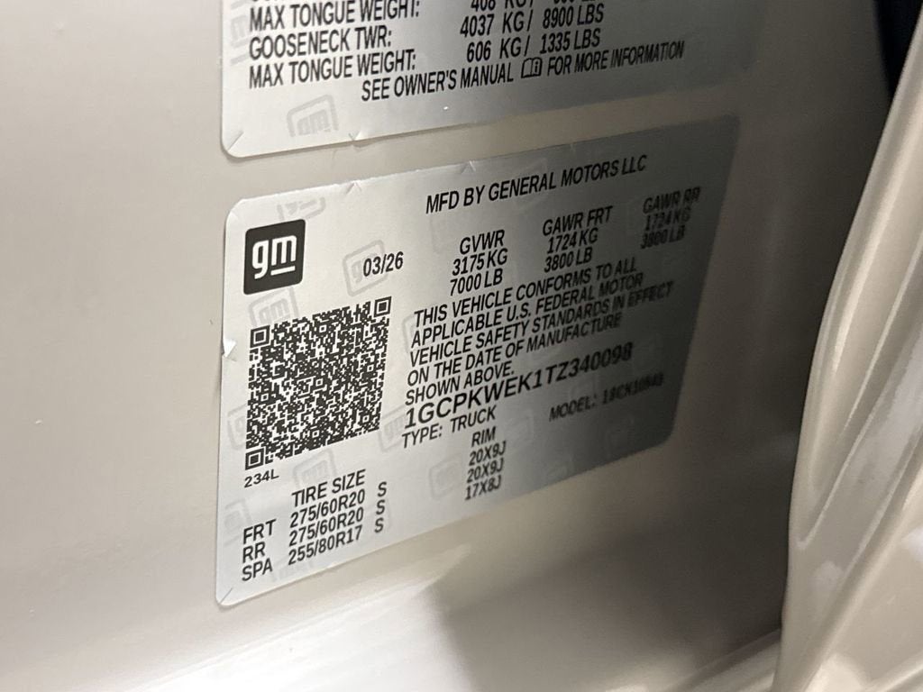 2026 Chevrolet Silverado 1500 RST