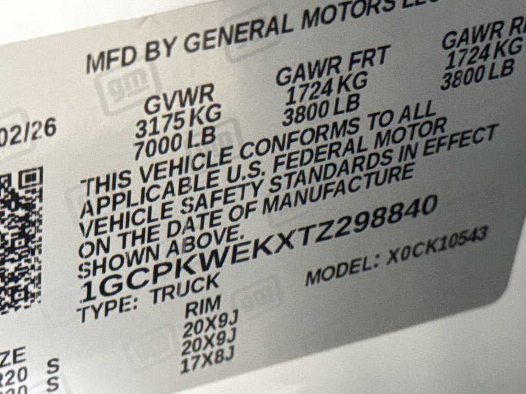 2026 Chevrolet Silverado 1500 RST