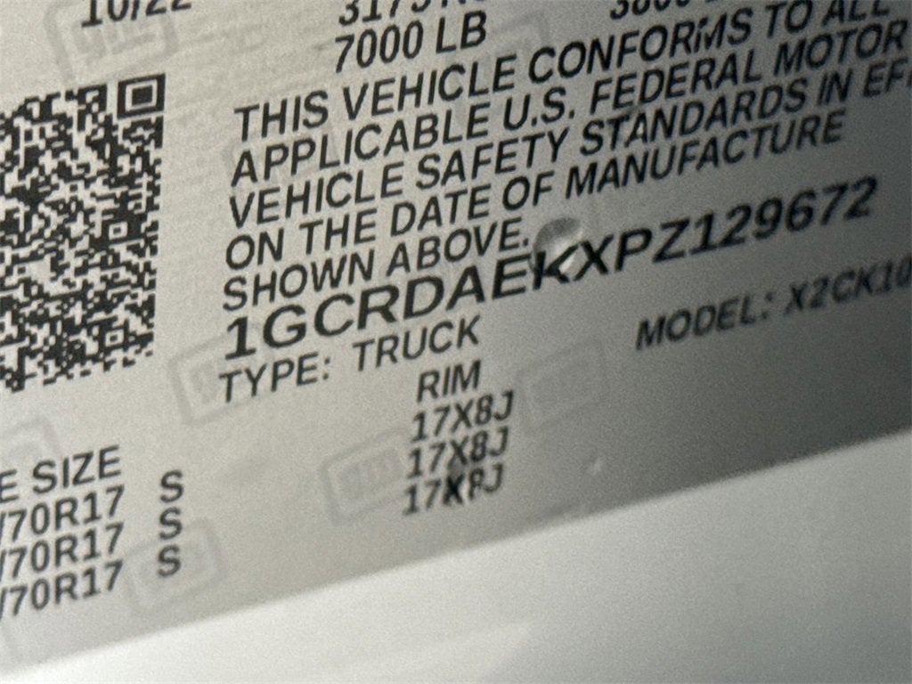 2023 Chevrolet Silverado 1500 WT