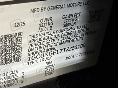 2026 Chevrolet Silverado 1500 LTZ