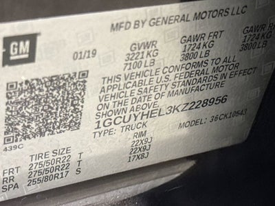 2019 Chevrolet Silverado 1500 High Country