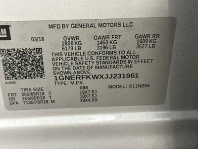 2018 Chevrolet Traverse LS