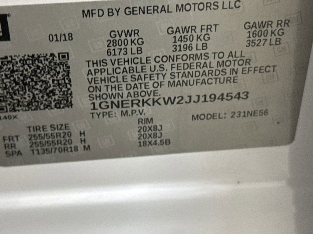 2018 Chevrolet Traverse Premier