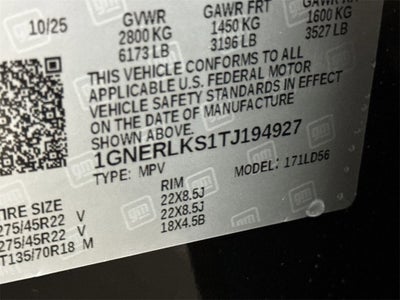 2026 Chevrolet Traverse RS