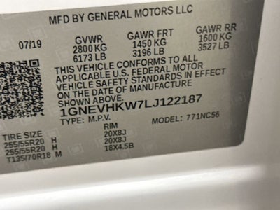 2020 Chevrolet Traverse LT Leather