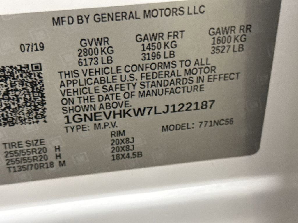 2020 Chevrolet Traverse LT Leather