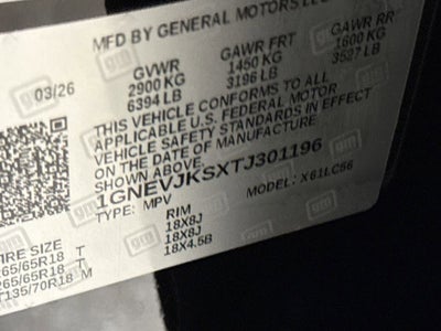 2026 Chevrolet Traverse Z71