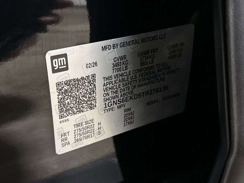 2026 Chevrolet Suburban RST