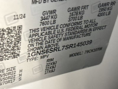 2025 Chevrolet Tahoe Premier