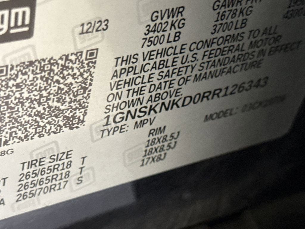 2024 Chevrolet Tahoe LT