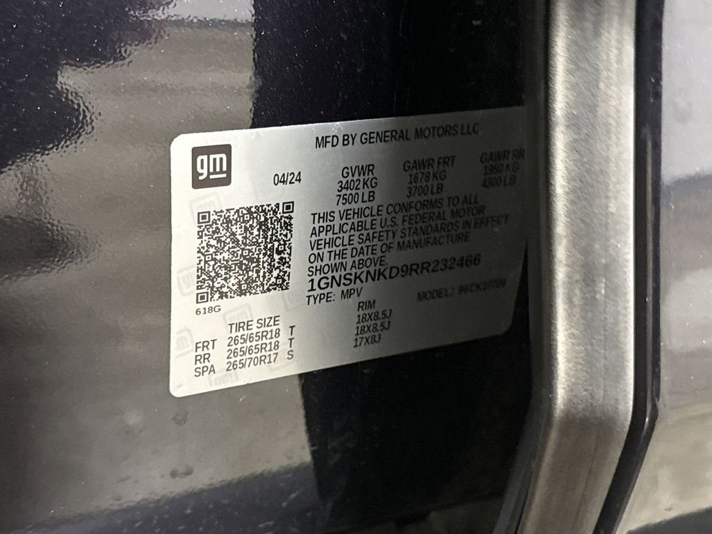 2024 Chevrolet Tahoe LT