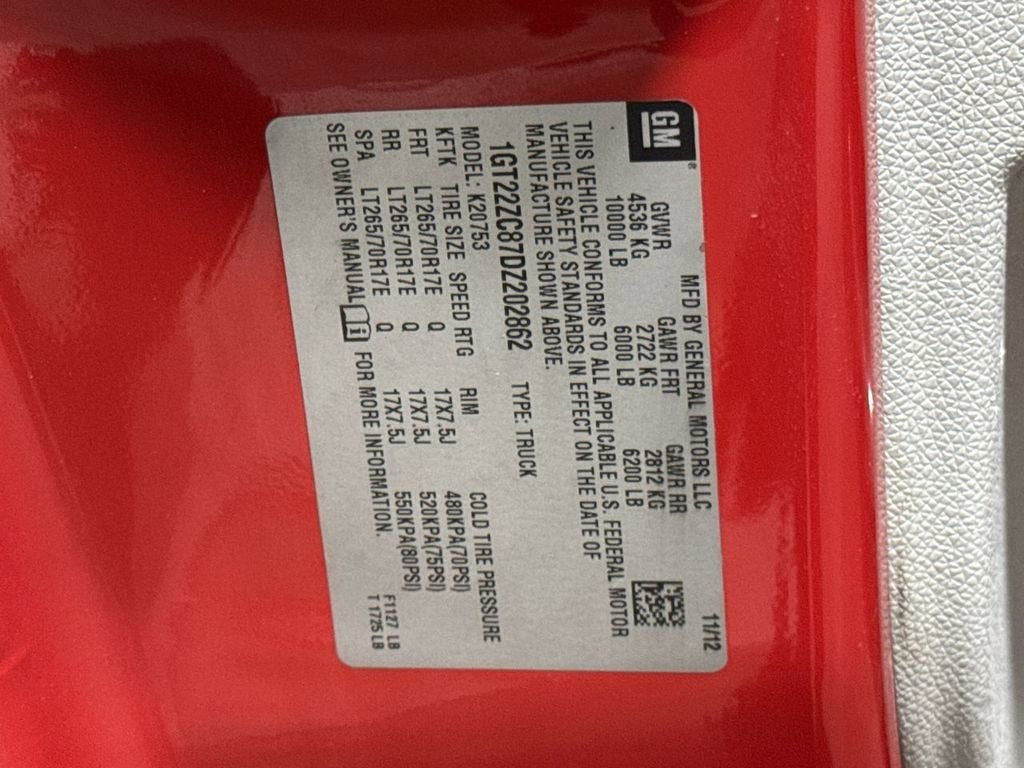 2013 GMC Sierra 2500 HD Work Truck