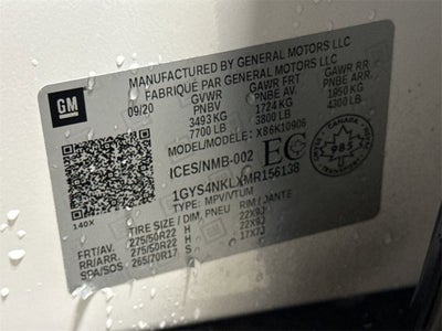 2021 Cadillac Escalade ESV Sport