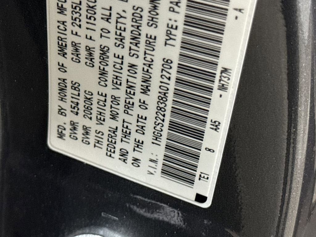 2008 Honda Accord Cpe EX-L