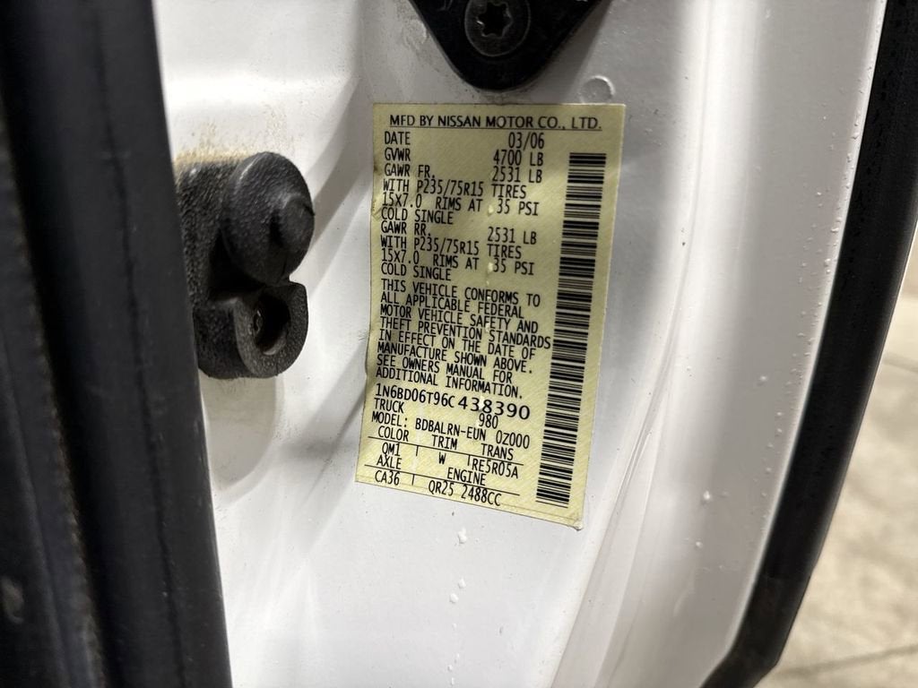 2006 Nissan Frontier XE