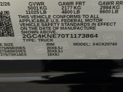 2026 Chevrolet Silverado 2500 HD LT