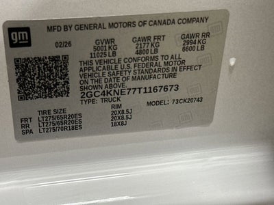 2026 Chevrolet Silverado 2500 HD LT