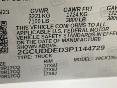 2023 Chevrolet Silverado 1500 LT