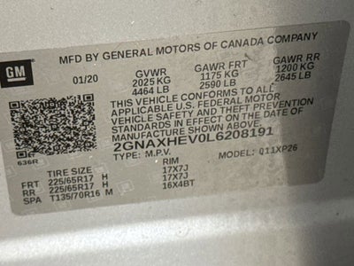 2020 Chevrolet Equinox LS