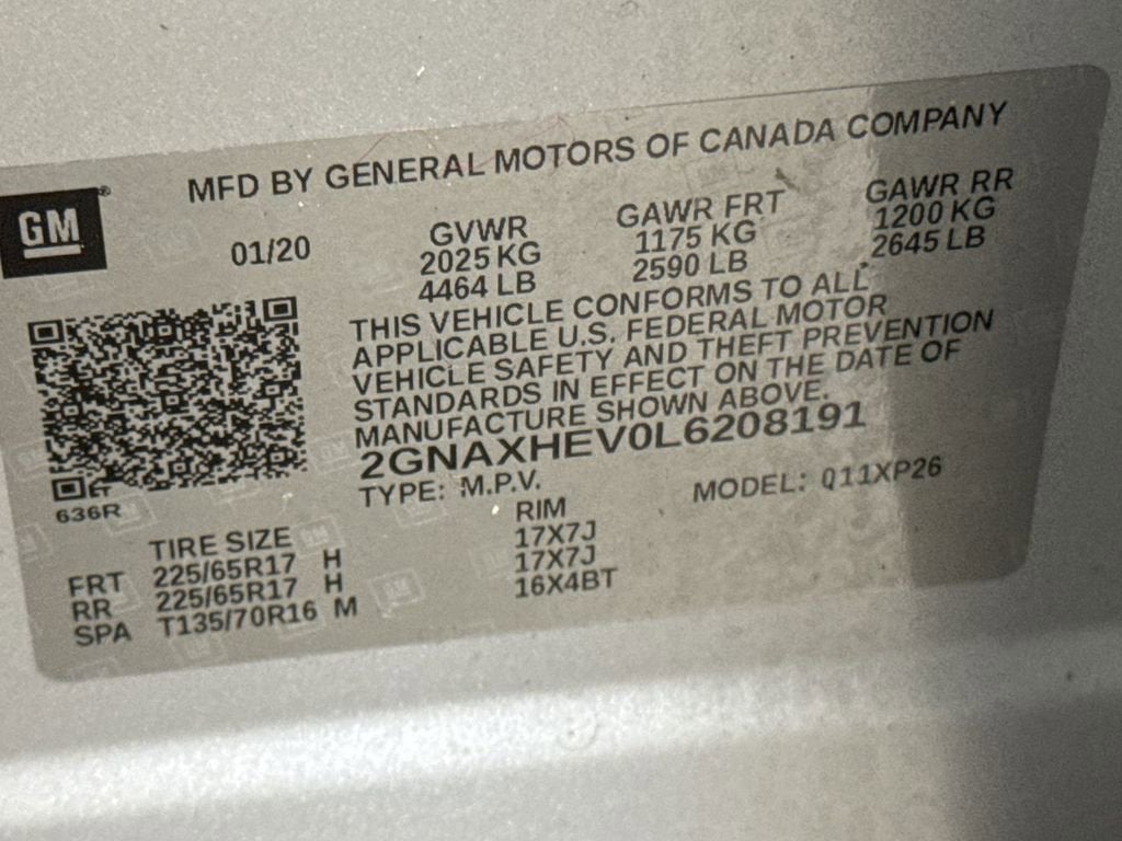 2020 Chevrolet Equinox LS