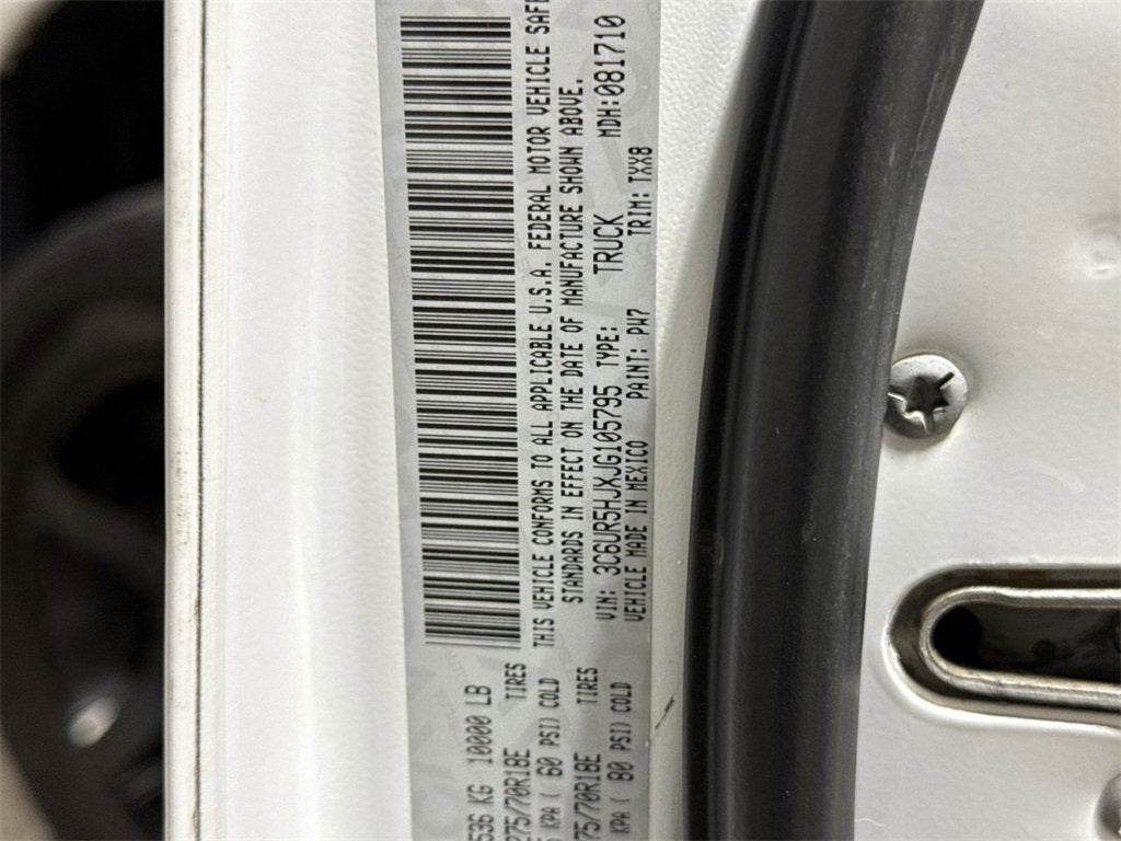 2018 RAM 2500 Tradesman