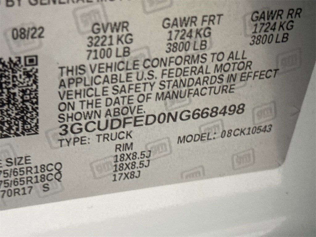 2022 Chevrolet Silverado 1500 LT Trail Boss