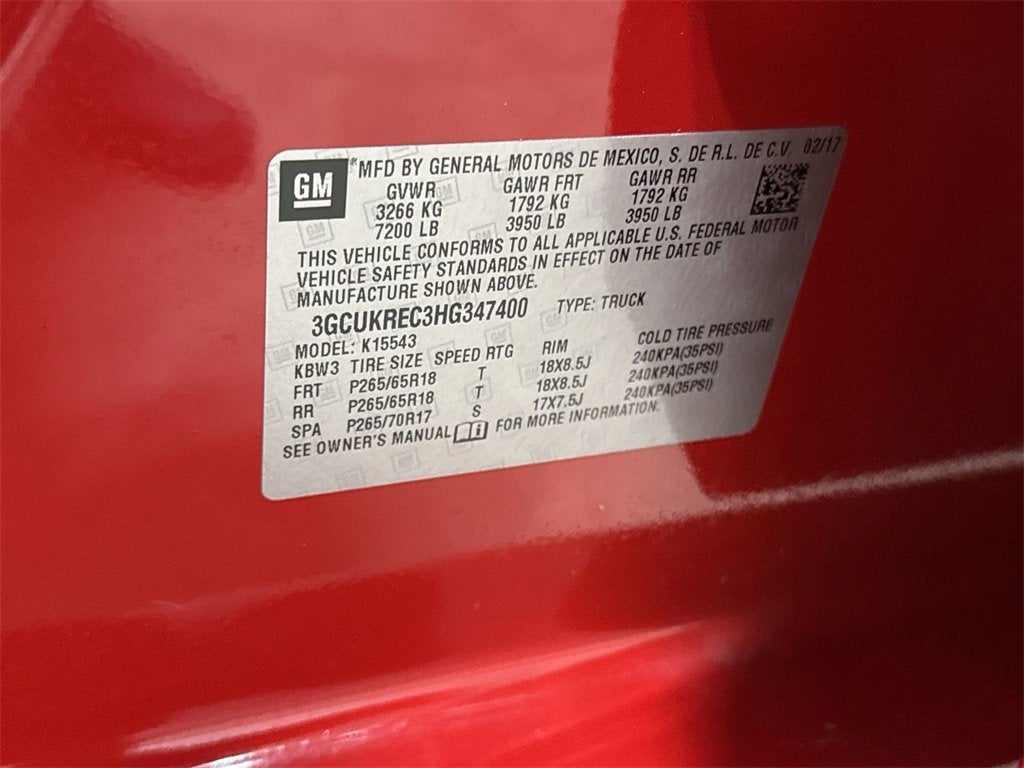 2017 Chevrolet Silverado 1500 LT