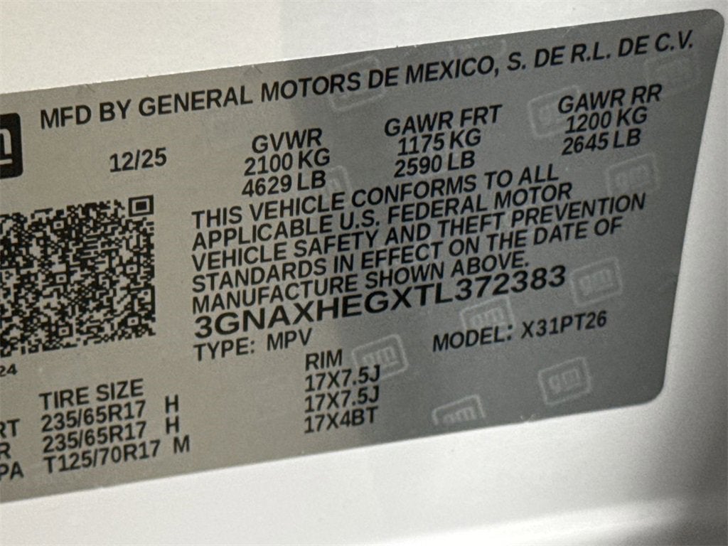 2026 Chevrolet Equinox LT