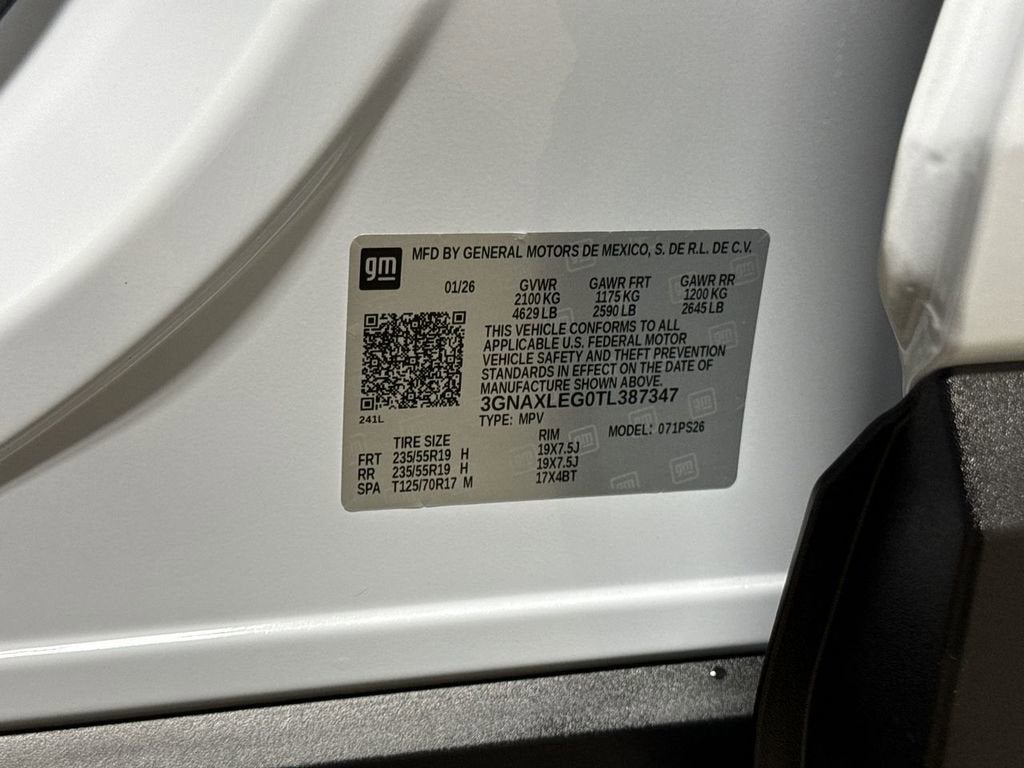 2026 Chevrolet Equinox RS