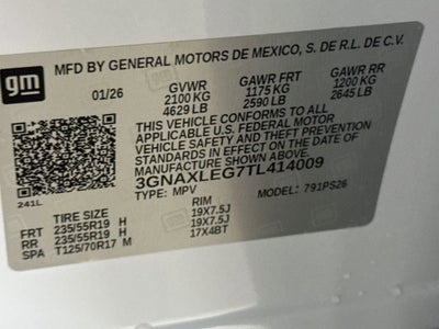 2026 Chevrolet Equinox RS