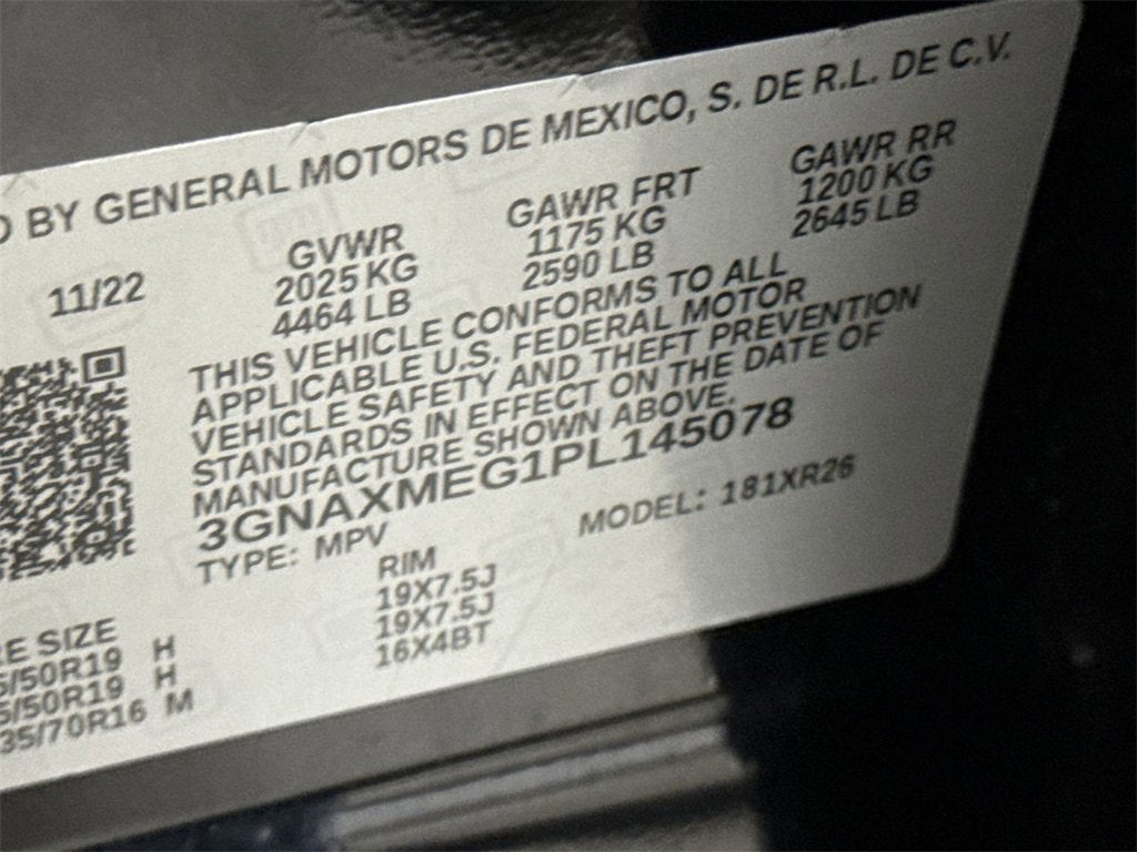 2023 Chevrolet Equinox RS