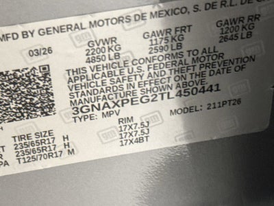 2026 Chevrolet Equinox LT