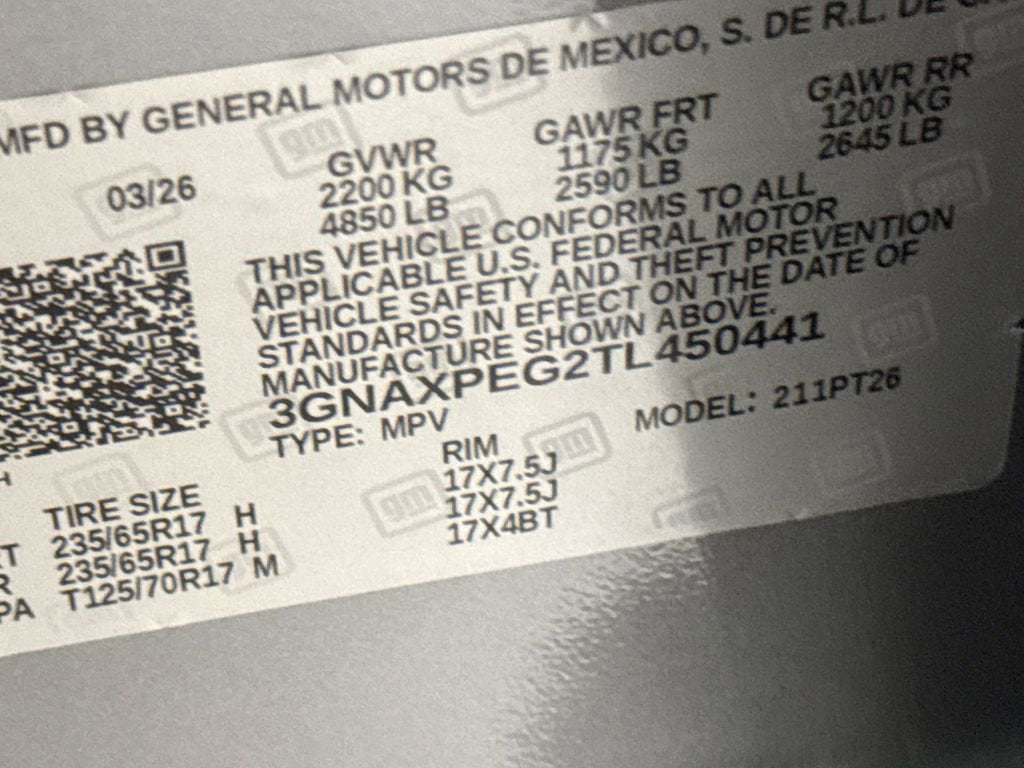 2026 Chevrolet Equinox LT