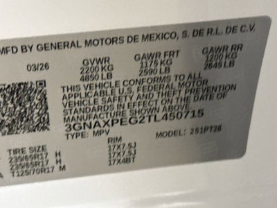2026 Chevrolet Equinox LT