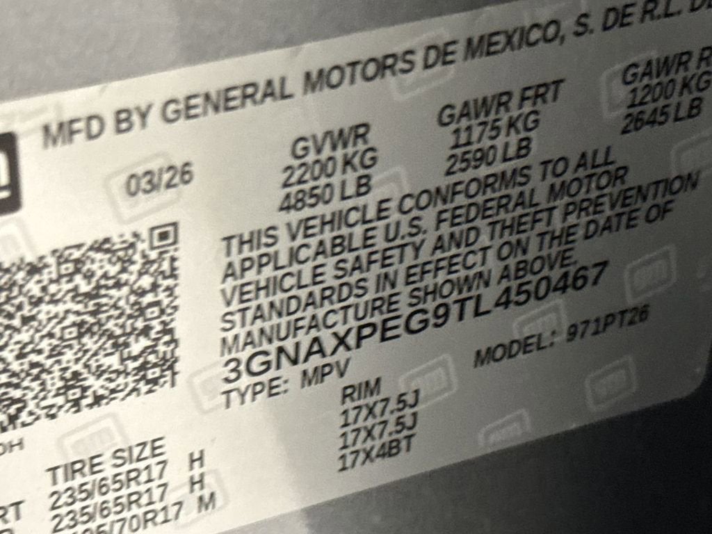 2026 Chevrolet Equinox LT