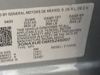 2024 Chevrolet Equinox LT