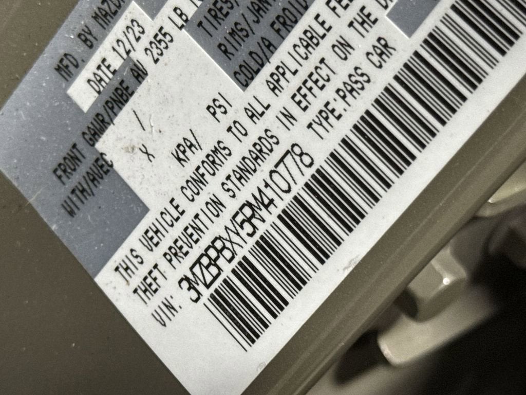 2024 Mazda Mazda3 Sedan 2.5 Carbon Turbo