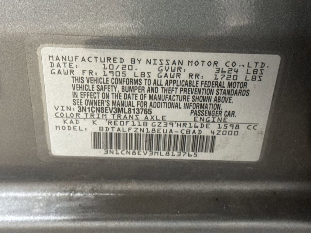 2021 Nissan Versa SV