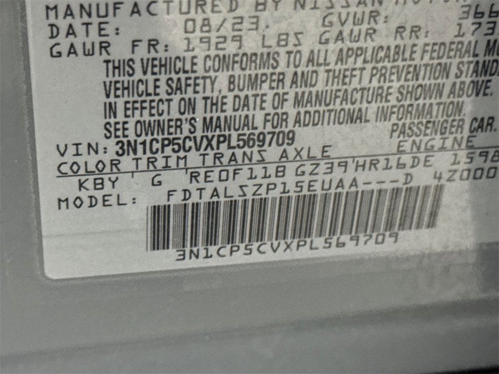 2023 Nissan Kicks SV