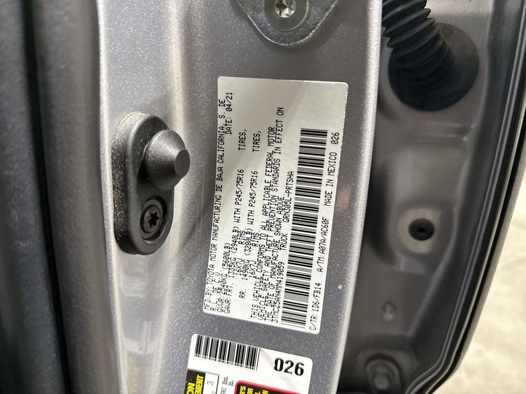 2021 Toyota TACOMA Base