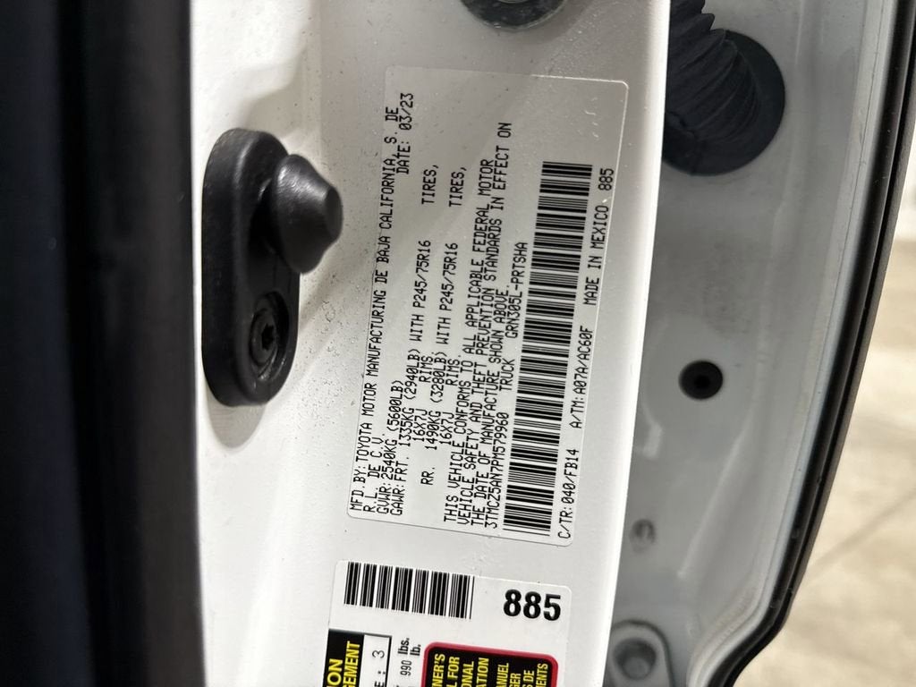 2023 Toyota Tacoma 4WD SR