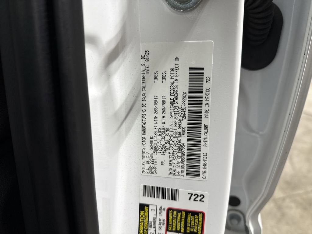 2025 Toyota Tacoma 4WD SR