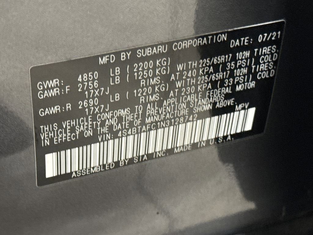 2022 Subaru Outback Premium