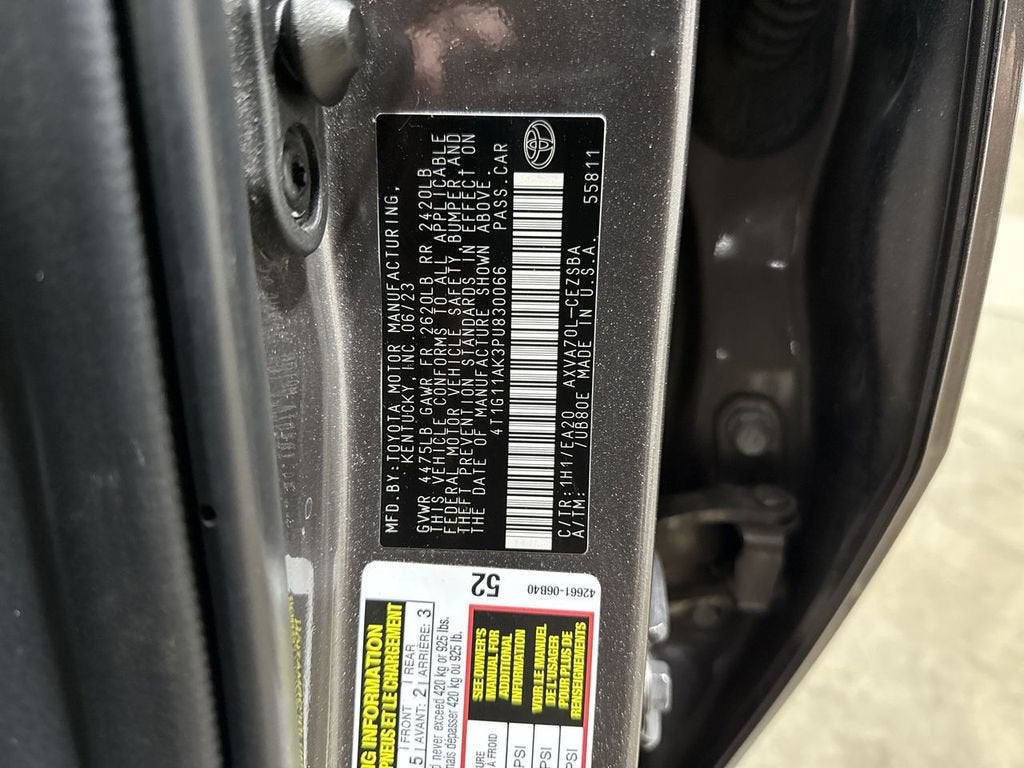 2023 Toyota Camry SE