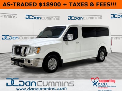 2017 Nissan NV Passenger SL