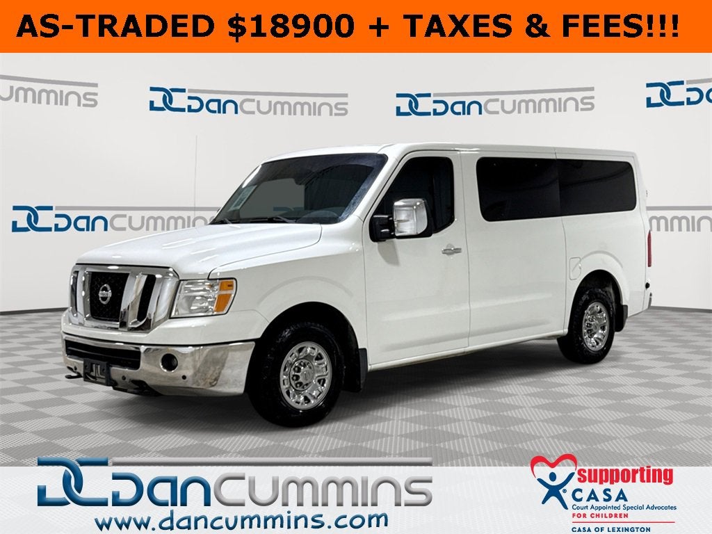 2017 Nissan NV Passenger SL