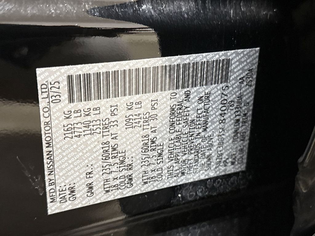 2025 Nissan Rogue SV