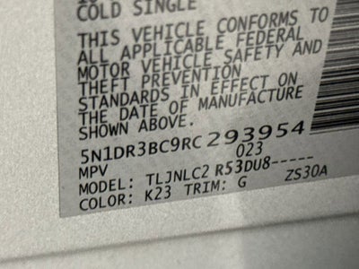 2024 Nissan Pathfinder SV