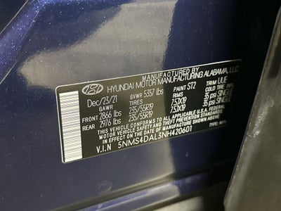 2022 Hyundai Santa Fe Limited